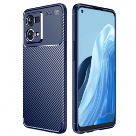 Cover Oppo Reno 7 Fibra Di Carbonio Flessibile