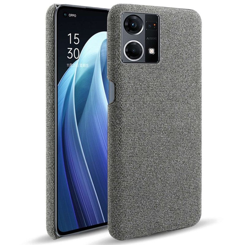 Cover Oppo Reno 7 Tessuto