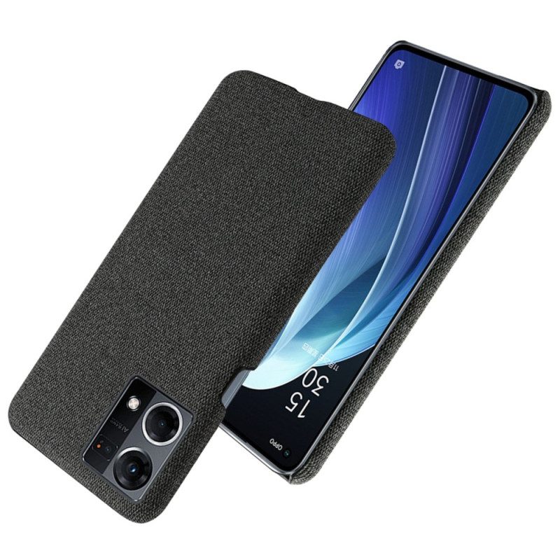 Cover Oppo Reno 7 Tessuto