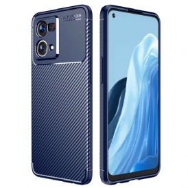 Cover Oppo Reno 7 Tubo In Fibra Di Carbonio