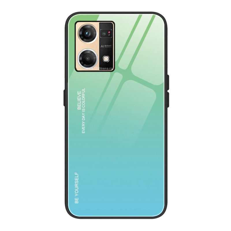 Cover Oppo Reno 7 Vetro Temperato Sii Te Stesso