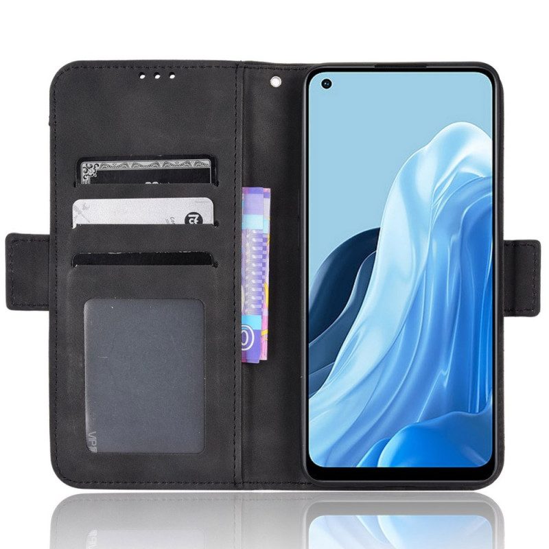 Custodia in pelle Oppo Reno 7 Classe Premier Multi-carta