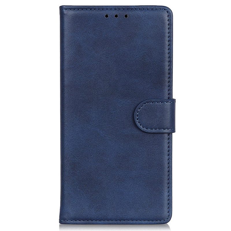 Custodia in pelle Oppo Reno 7 Stile In Pelle Opaca