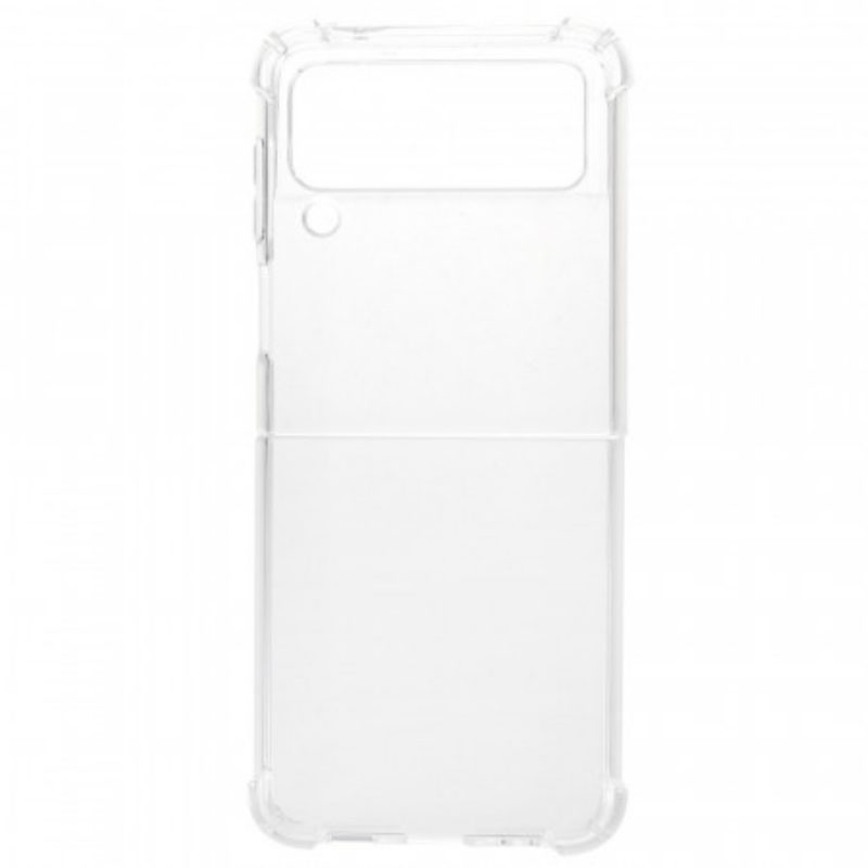 Folio Cover Samsung Galaxy Z Flip 3 5G Custodia in pelle Angoli Rinforzati Senza Cuciture