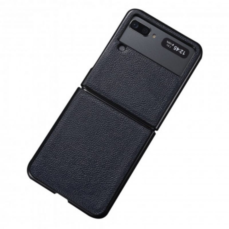 Folio Cover Samsung Galaxy Z Flip 3 5G Custodia in pelle Vera Pelle