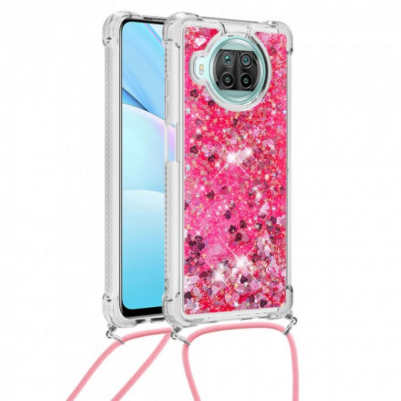 Cover Xiaomi Mi 10T Lite Paillettes Con Coulisse