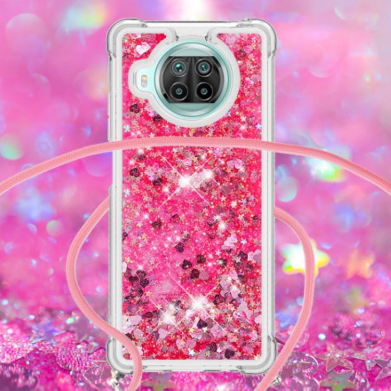 Cover Xiaomi Mi 10T Lite Paillettes Con Coulisse