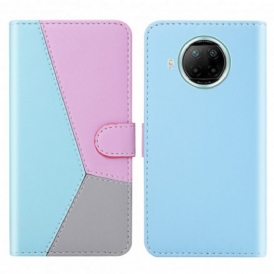 Folio Cover Xiaomi Mi 10T Lite Effetto Pelle Tricolore