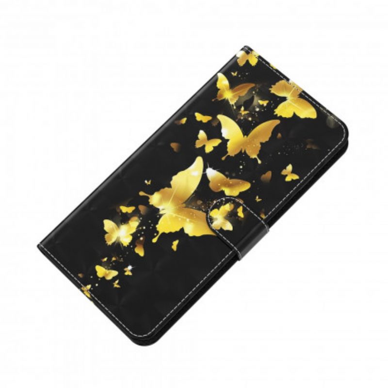 Folio Cover Xiaomi Mi 10T Lite Farfalle Gialle