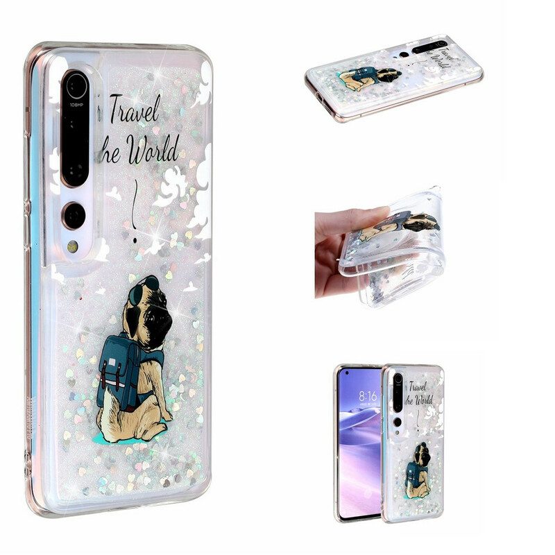 Cover Xiaomi Mi 10 / 10 Pro Cane Glitterato