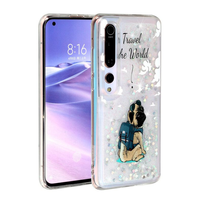 Cover Xiaomi Mi 10 / 10 Pro Cane Glitterato