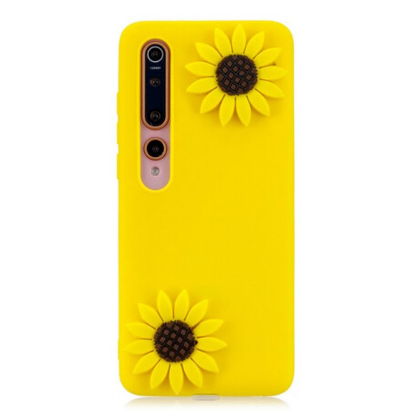 Cover Xiaomi Mi 10 / 10 Pro Girasoli 3d