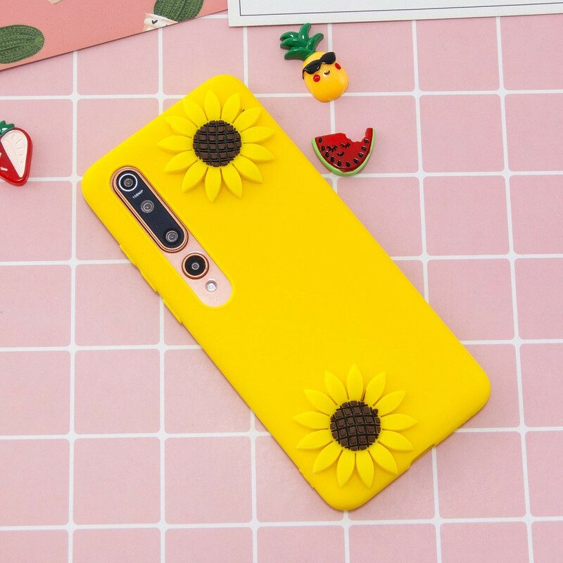 Cover Xiaomi Mi 10 / 10 Pro Girasoli 3d