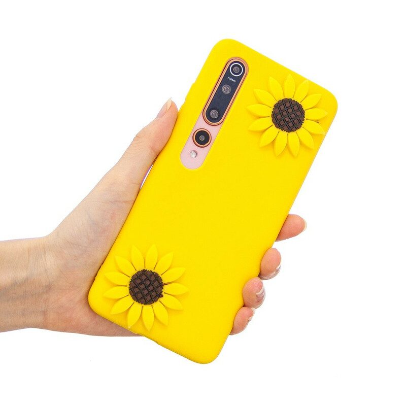 Cover Xiaomi Mi 10 / 10 Pro Girasoli 3d