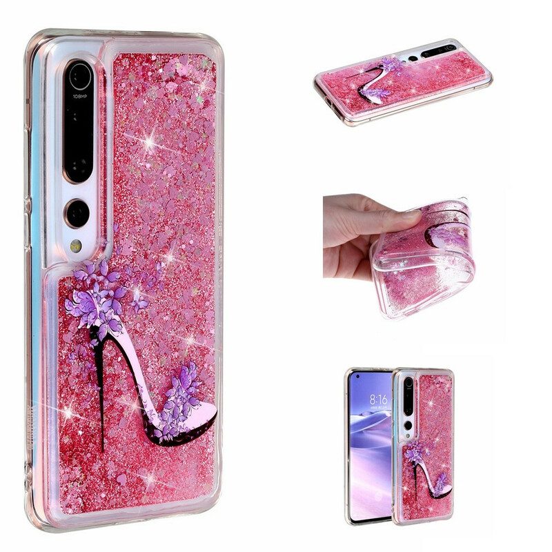 Cover Xiaomi Mi 10 / 10 Pro Pompa Glitterata