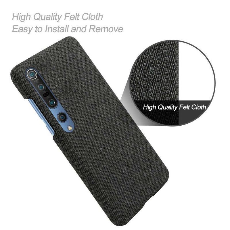 Cover Xiaomi Mi 10 / 10 Pro Trama Tessuto Ksq