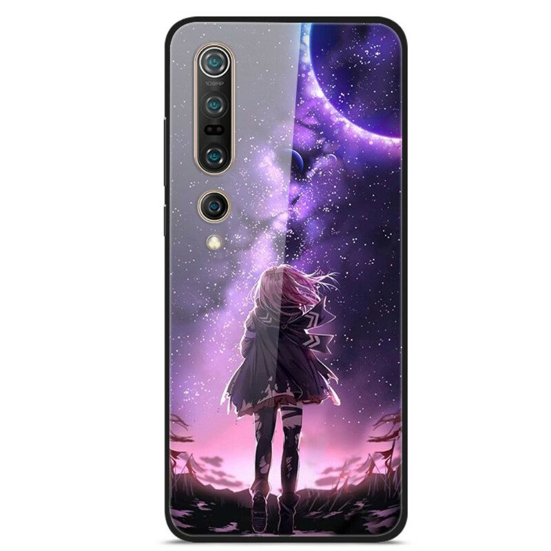 Cover Xiaomi Mi 10 / 10 Pro Vetro Temperato Magic Full Moon