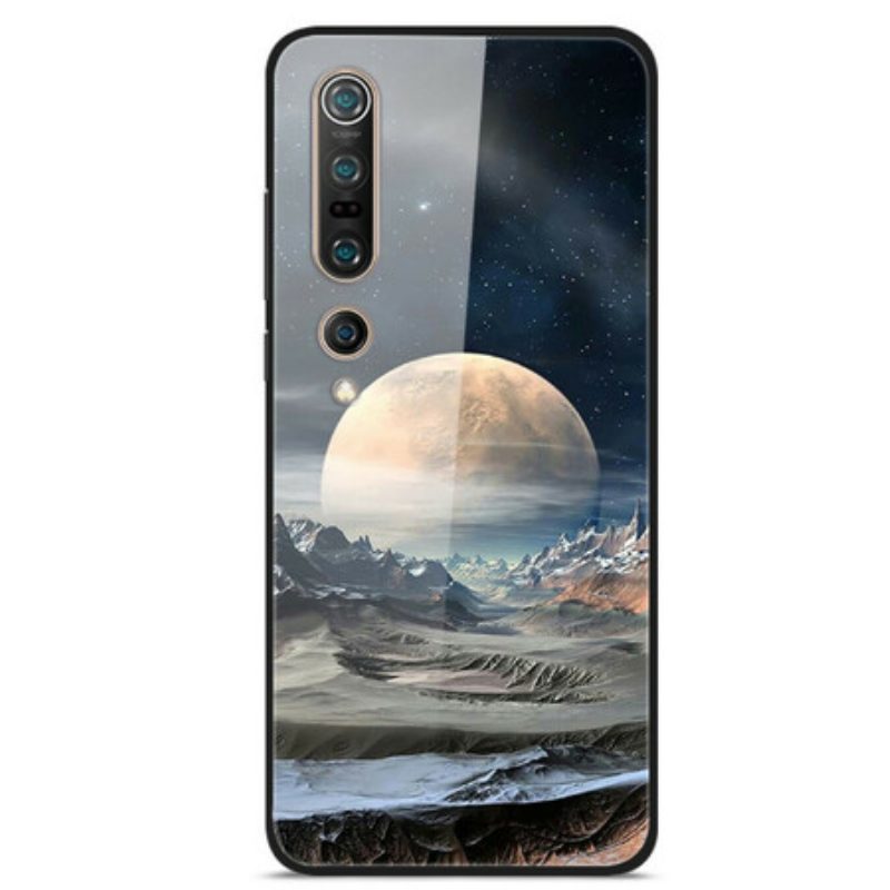 Cover Xiaomi Mi 10 / 10 Pro Vetro Temperato Space Moon