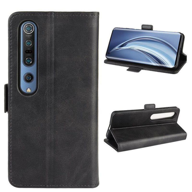 Custodia A Portafoglio Xiaomi Mi 10 / 10 Pro Folio Cover Doppio Lembo