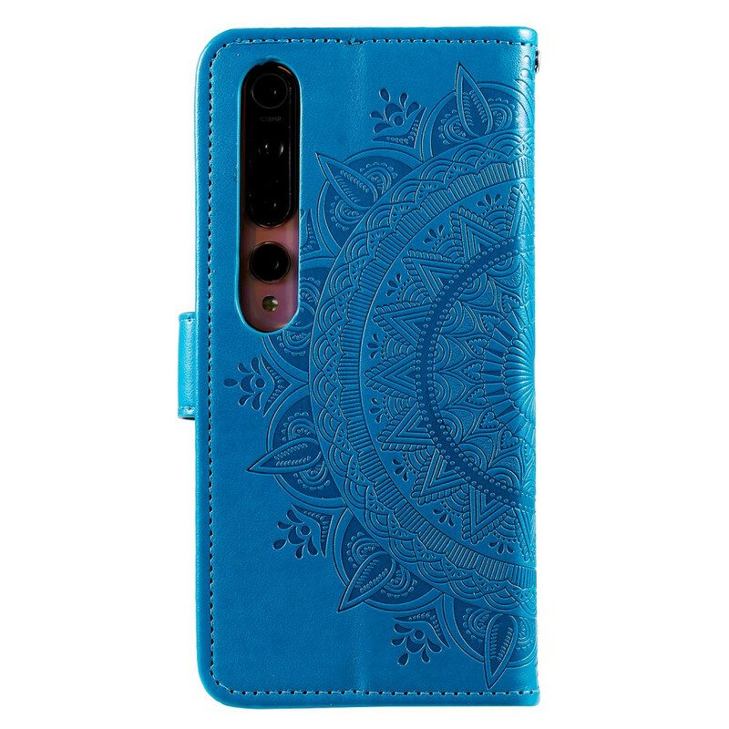 Custodia in pelle Xiaomi Mi 10 / 10 Pro Mandala Del Sole