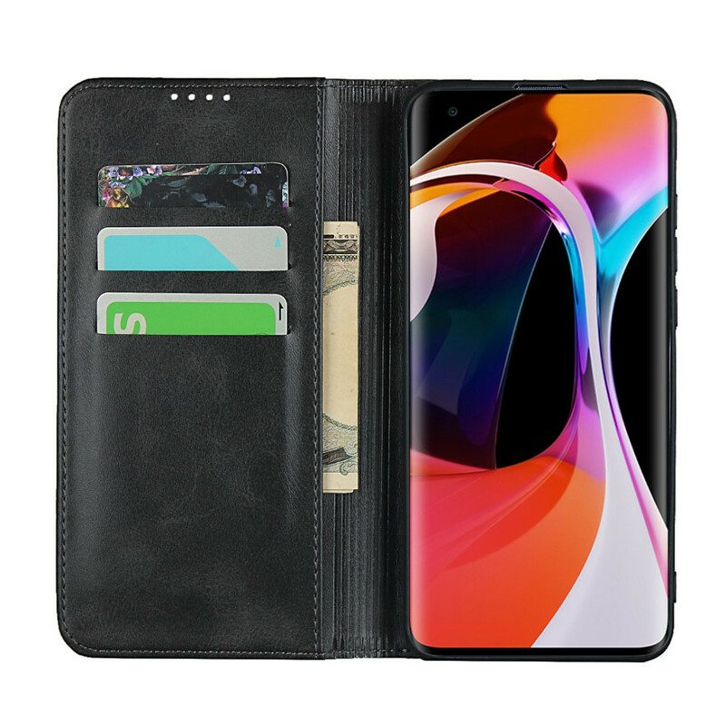 Folio Cover Xiaomi Mi 10 / 10 Pro Custodia in pelle Pelle Crosta Eleganza