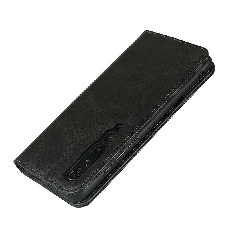 Folio Cover Xiaomi Mi 10 / 10 Pro Custodia in pelle Pelle Crosta Eleganza