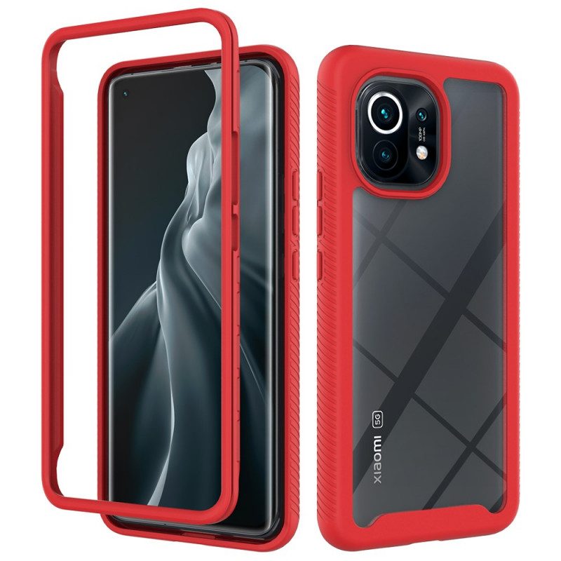 Cover Xiaomi Mi 11 (5G) Bordi In Silicone Dal Design Ibrido