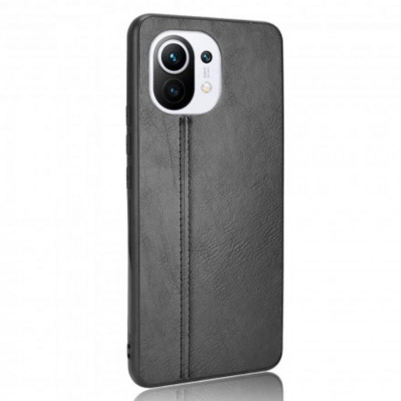 Cover Xiaomi Mi 11 (5G) Effetto Pelle Couture