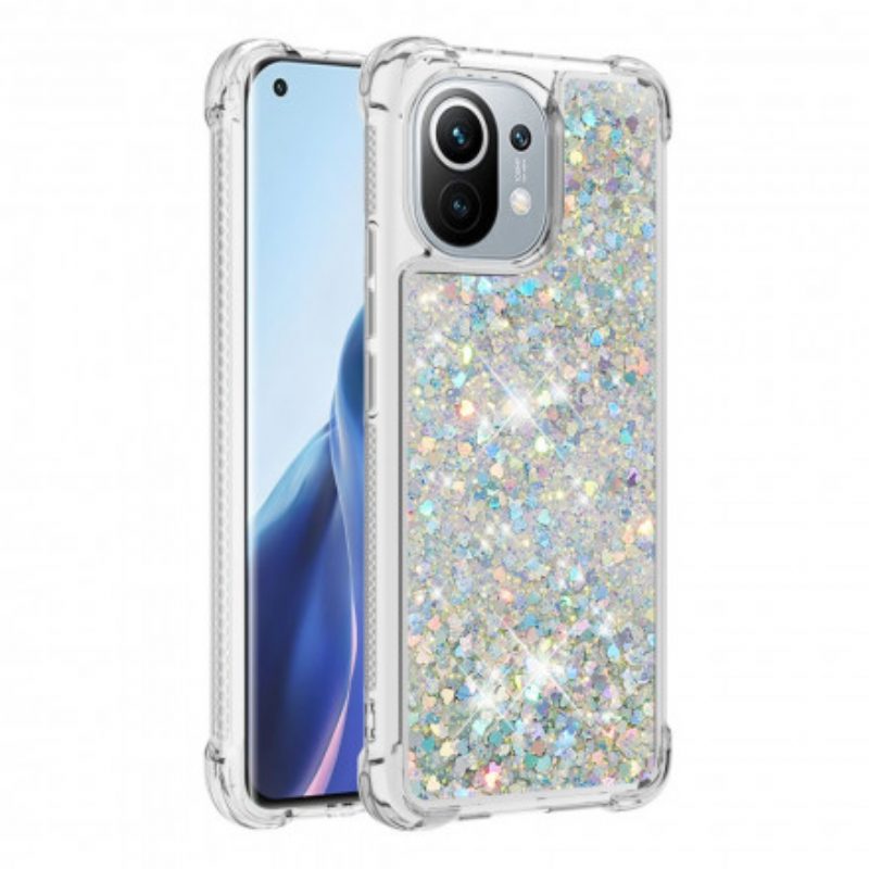 Cover Xiaomi Mi 11 (5G) Paillettes Firmate