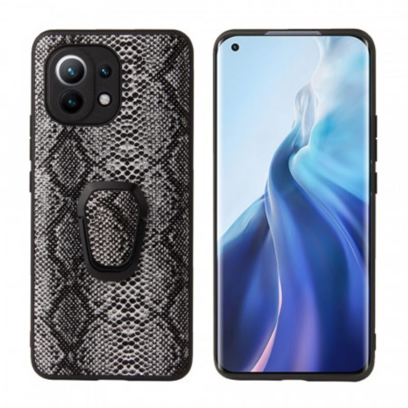 Cover Xiaomi Mi 11 (5G) Porta Anelli Stile Serpente