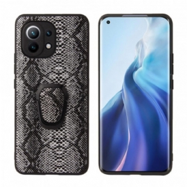 Cover Xiaomi Mi 11 (5G) Porta Anelli Stile Serpente