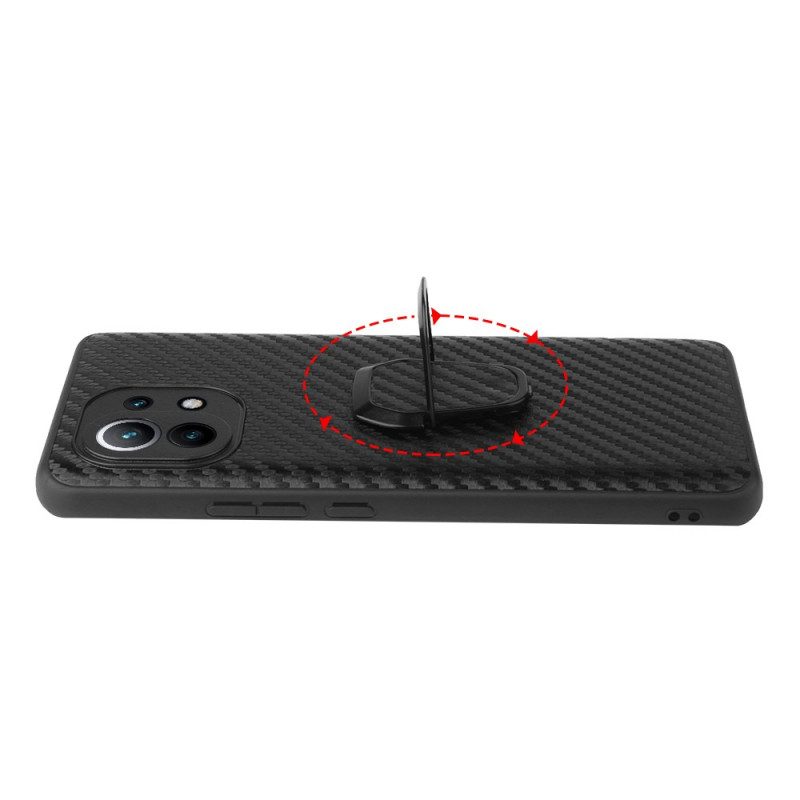 Cover Xiaomi Mi 11 (5G) Porta Anelli Stile Serpente