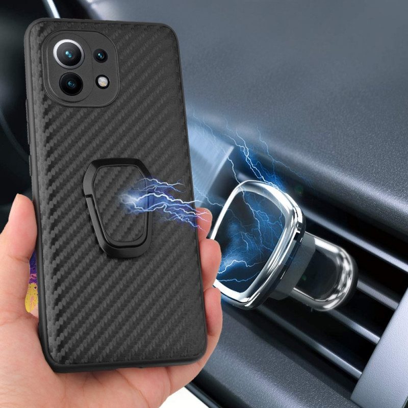 Cover Xiaomi Mi 11 (5G) Porta Anelli Stile Serpente