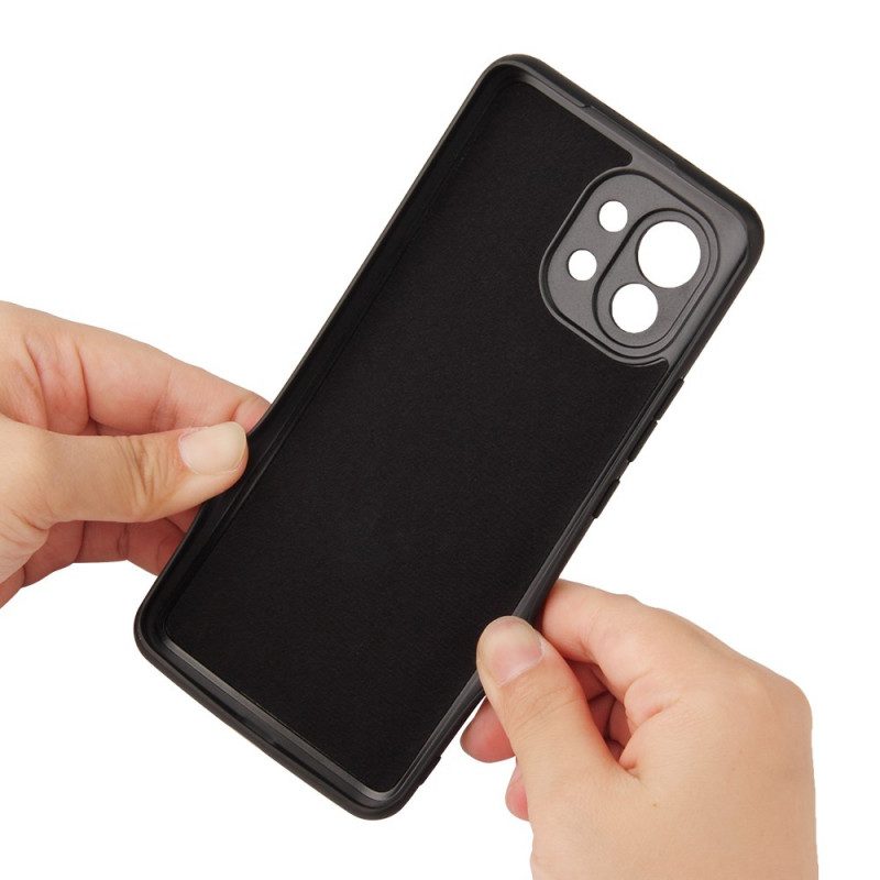 Cover Xiaomi Mi 11 (5G) Porta Anelli Stile Serpente