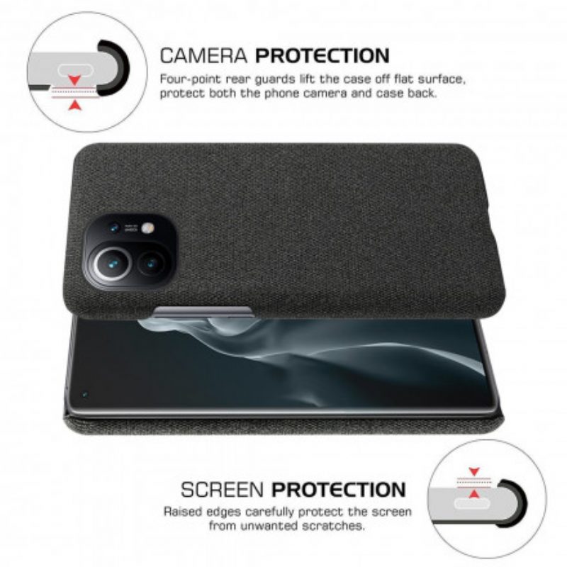 Cover Xiaomi Mi 11 (5G) Tessuto Ksq