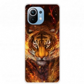 Cover Xiaomi Mi 11 (5G) Tigre Di Fuoco