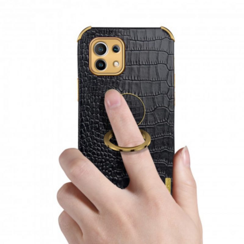 Cover Xiaomi Mi 11 (5G) X-case Effetto Pelle Di Coccodrillo