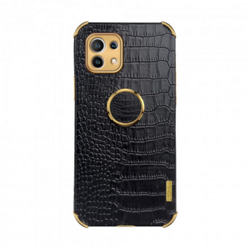 Cover Xiaomi Mi 11 (5G) X-case Effetto Pelle Di Coccodrillo