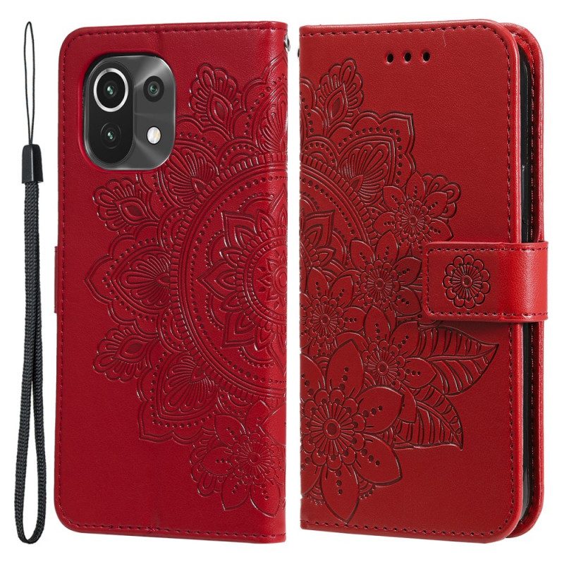 Custodia in pelle Xiaomi Mi 11 (5G) Mandala