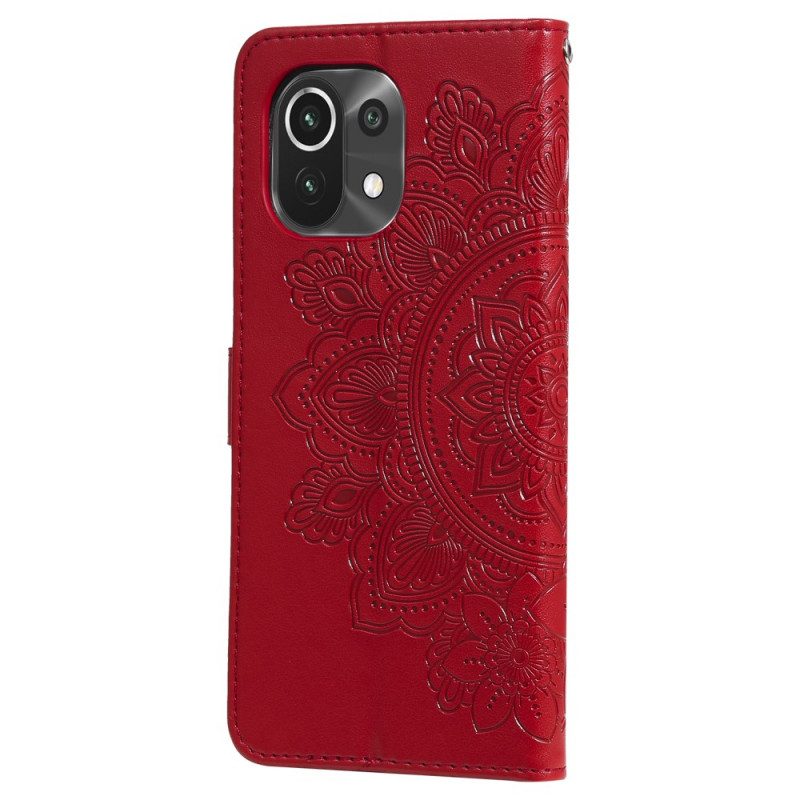 Custodia in pelle Xiaomi Mi 11 (5G) Mandala