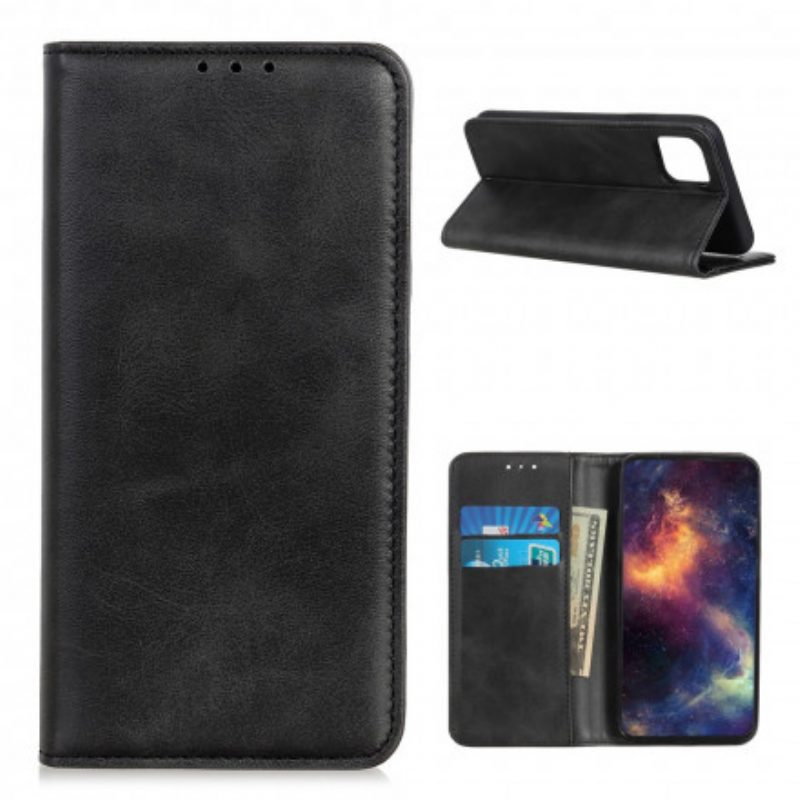 Folio Cover Xiaomi Mi 11 (5G) Custodia in pelle Cuoio Spaccato