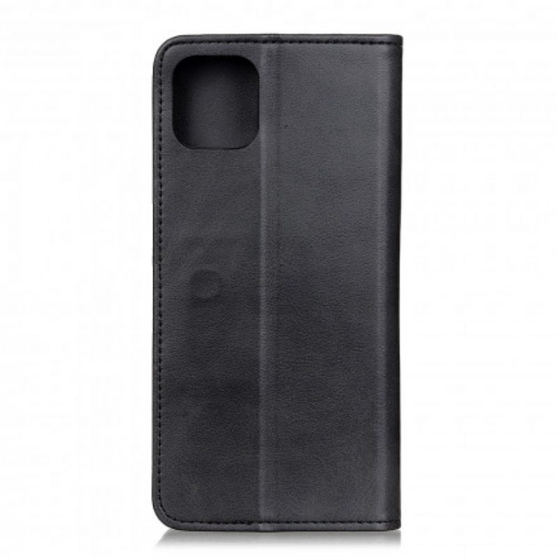 Folio Cover Xiaomi Mi 11 (5G) Custodia in pelle Cuoio Spaccato