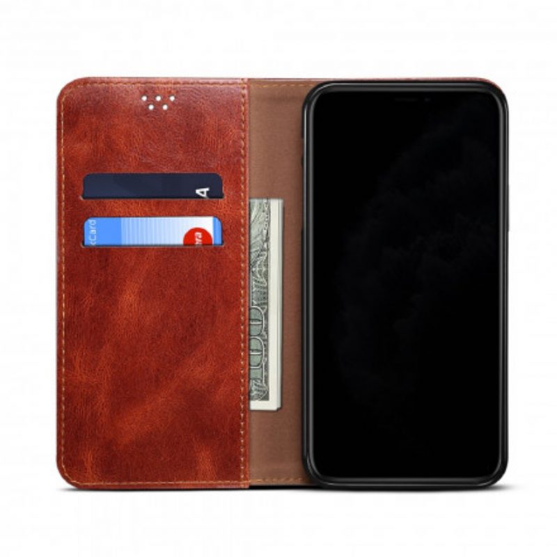 Folio Cover Xiaomi Mi 11 (5G) Custodia in pelle Ecopelle Cerata