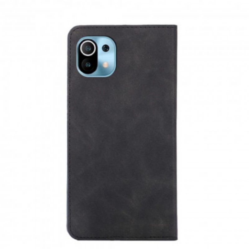 Folio Cover Xiaomi Mi 11 (5G) Custodia in pelle Tocco Di Pelle