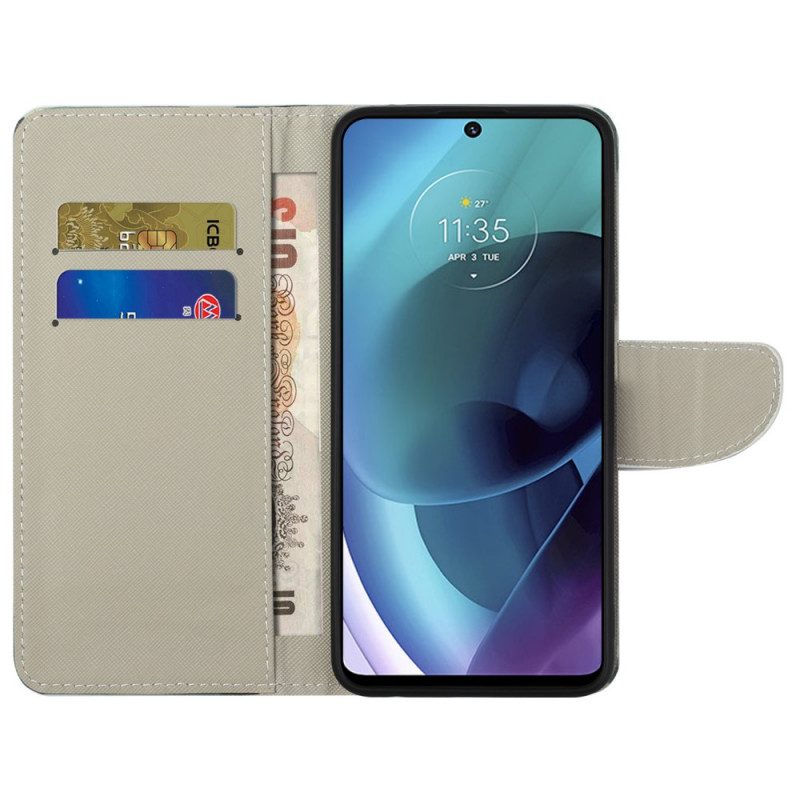 Folio Cover Moto G51 5G Non Toccare Il Mio Telefono