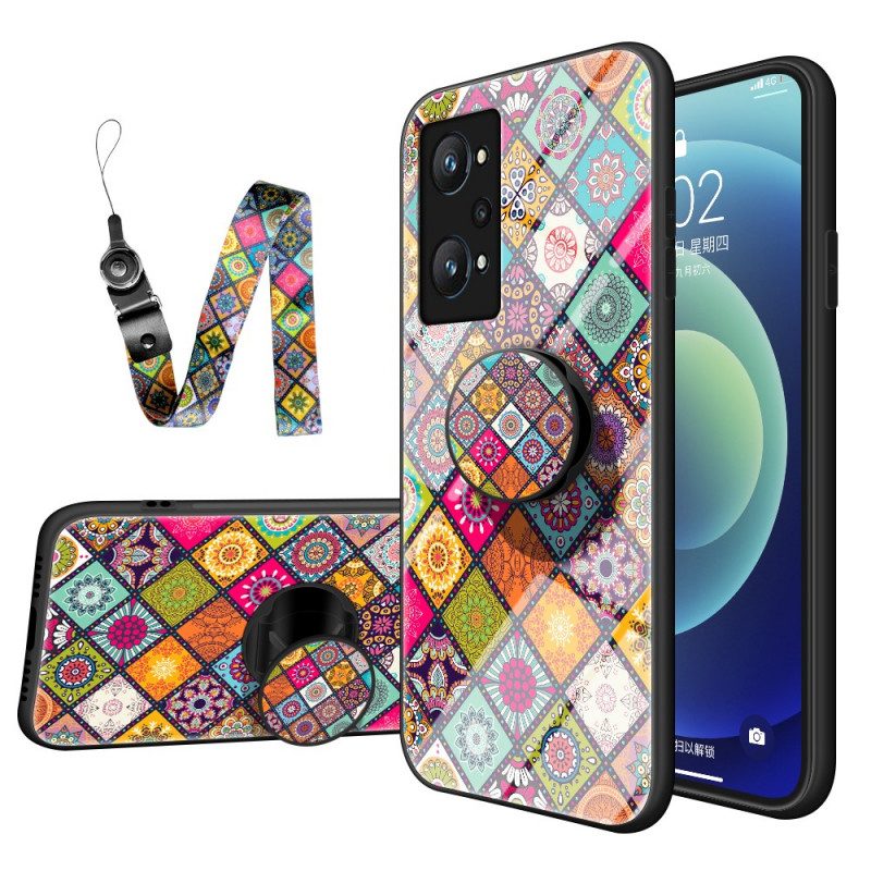 Cover Realme GT Neo 3T / Neo 2 Supporto Magnetico Patchwork