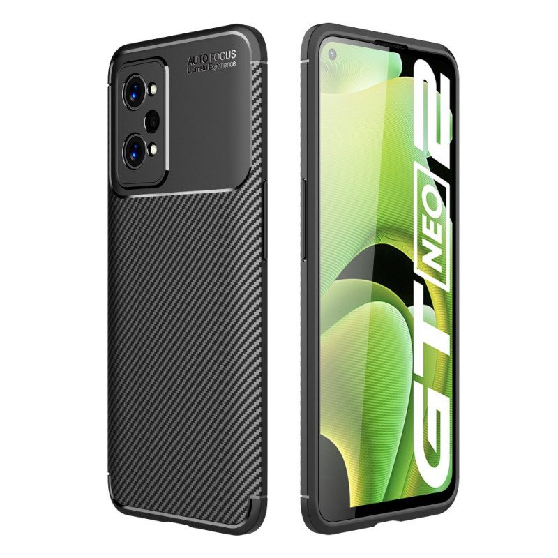 Cover Realme GT Neo 3T / Neo 2 Tubo In Fibra Di Carbonio