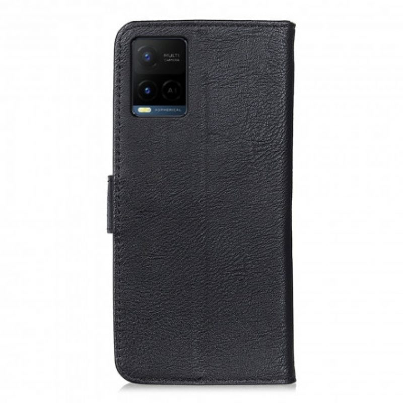 Folio Cover Vivo Y21 Similpelle Khazneh