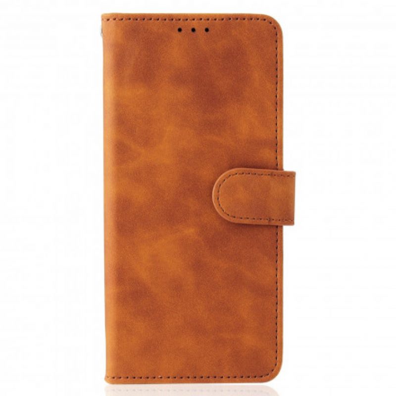 Folio Cover Vivo Y21 Tocco Di Pelle