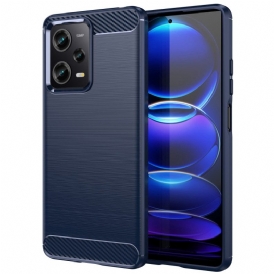 Cover Xiaomi Redmi Note 12 Pro Fibra Di Carbonio Spazzolata